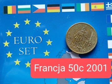 Francja 50 cent 2001