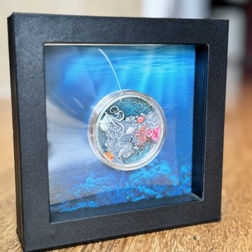 5 dolarów Niue Rafa Koralowa Mennica Polska srebrna moneta