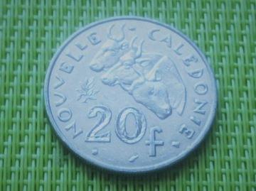 NOWA KALEDONIA 2000 - 20 Francs Franków Y10