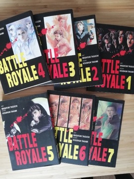 Battle royale manga 1-7
