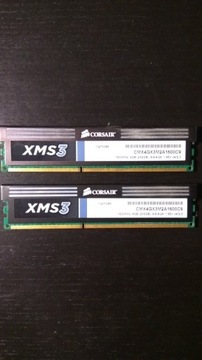 Corsair 4Gb kit (2x2Gb) DDR3 1600 Mhz XMS3