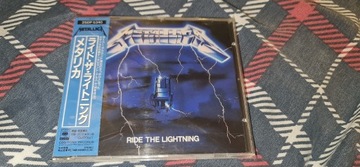 Metallica - Ride the Lightning 1 wyd. Japan.