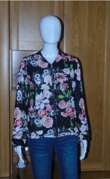 Bluza kurtka w kwiaty - 36