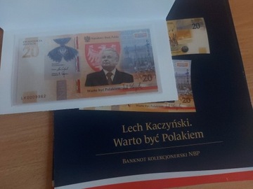 20 zł - Lech Kaczyński - nr LK 0009962
