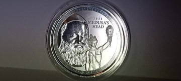 Medusa's head 1 uncja srebra 999