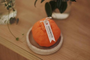 Zapachowa świeca sojowa Cytrynka/Pomarańcza 