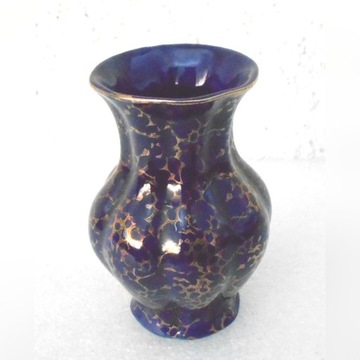 Wazon porcelana Chodzież- 14 cm, kolor kobaltowy