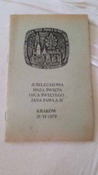 1979 Jubileuszowa Msza Jan Paweł II Kraków