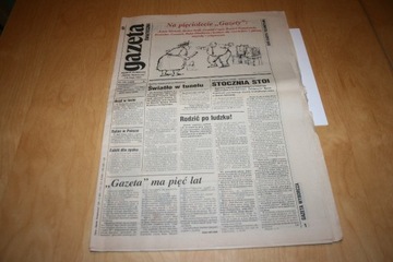 Gazeta Wyborcza 105/1994 pięciolecie Gazety