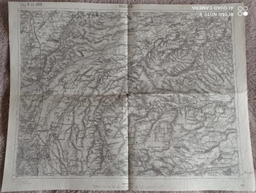 Mapa z 1914 r : Bolechów, Lachowice Zarz(1: 75000)