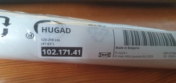 Karnisz regulowany HUGAD 120-210 cm