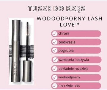 Wodoodporny tusz do rzęs Mary Kay lash love-black 