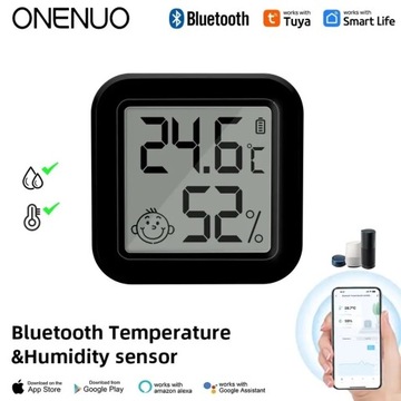 Czujnik Temperatury Wilgotności Bluetooth Tuya 