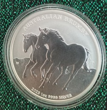 1 Dolar Australian Brumby 2023 rok, srebro 9999 r.