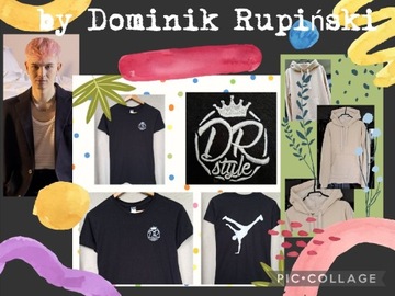 Koszulka Dominik Rupiński DR STYLE + Bluza S/M