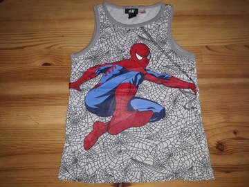 Koszulka bez rękawów na lato H&M Spider-Man 116