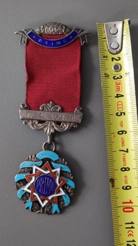 Medal Zakon Masoński Bawołów Anglia oficer RAOB