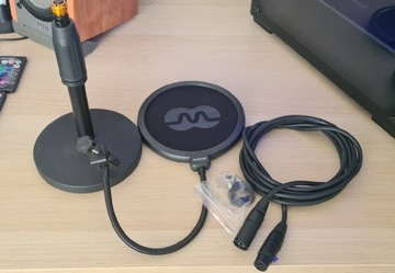 Statyw do mikrofonu + kabel i pop filtr gratis!