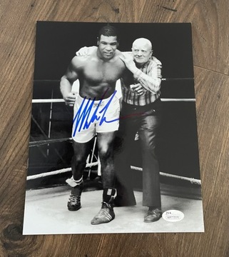 Mike Tyson - oryginalny autograf + certyfikat