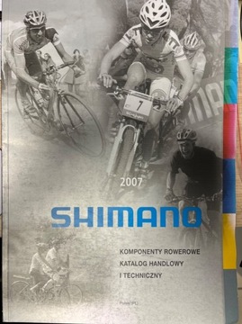 Katalog Shimano komponenty rózne roczniki