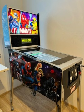 Automat Marvel Pinball Flipper 1UP 10w1