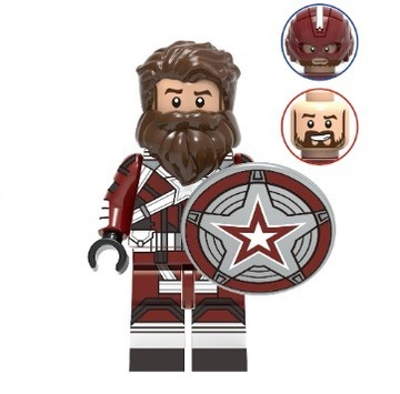 Figurka Red Guardian Super Heroes  Plus Karta LEGO