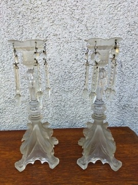 szklane świeczniki 28cm 728325