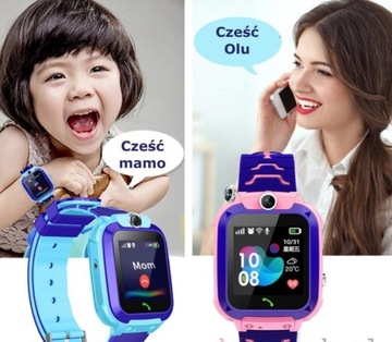 Zegarek Dziecięcy Karta SIM Bezpieczna Komunikacja