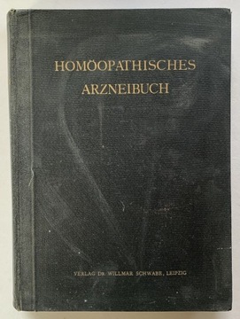 Homepatia-Homoopathisches Arzneibuch wyd. 2 1934