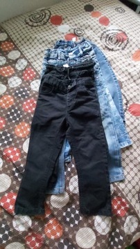 Spodnie jeansy r.104