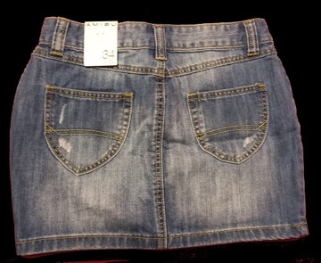 NOWA MINI SPÓDNICZKA SPÓDNICA JEANS NEW YORKER 34