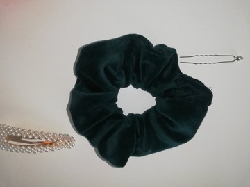 Gumka welur welurowa scrunchie 