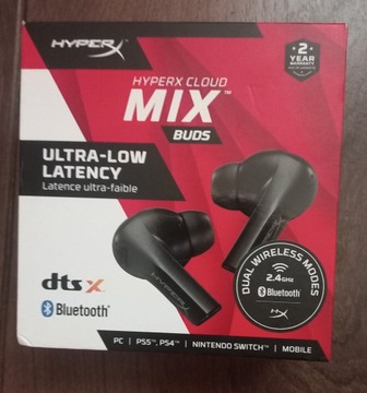 Słuchawki bezprzewodowe HyperX Cloud MIX Buds