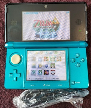 Konsola Nintendo 3DS Biały CFW LUMA 4gb SD