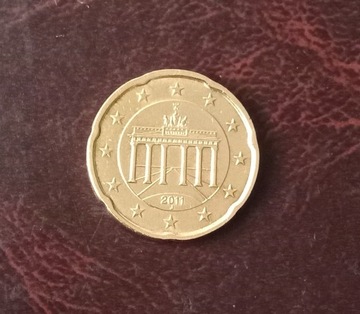 20 euro cent NIEMCY 2011 J 