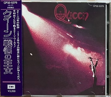 Queen Queen I CD Japan obi CP32-5376