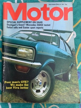 Magazyn Motor 1973  116 str j.angielski m