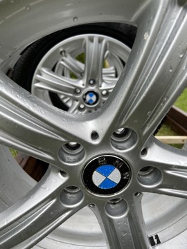 Oryginalne koła BMW 17” + opony zimowe Continental