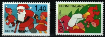 Boże Narodzenie. Finlandia Mi 1032-1033**