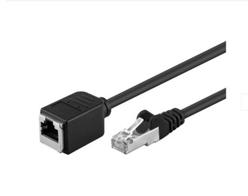 Kabel LAN przedłużacz CAT 5E gniazdo-wtyk 10m