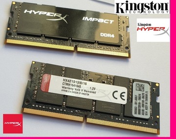 HyperX 16GB KINGSTON CL13 DDR4 pc 32 HX421S13IB/16