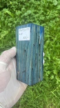 Drewno stabilizowane knifemaking buk