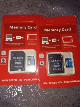 Karty pamięci 64 GB 