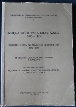 Księga wójtowska krakowska 1442-1443