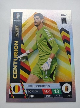 Match Attax Euro 2024 Centurion Courtois 
