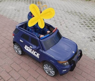Samochód Policyjny Na Akumulator 
