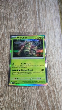 Karta pokemon Wo-Chien holo PAR 