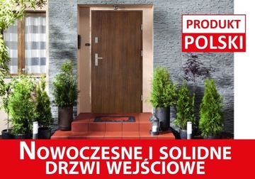 Drzwi stalowe setto zewnętrzne z montażem!