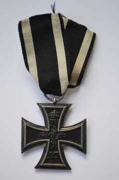 Krzyż żelazny 2 klasy 1914 sygnowany Fr