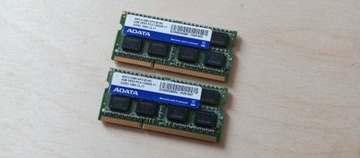 Pamięć RAM DDR3 Adata AM1U16BC4P2-B19C 2x4 GB